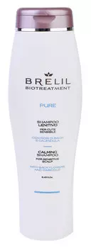 BRELIL PROFESSIONAL Шампунь деликатный восстанавливающий для волос / BIOTREATMENT PURE SEBO CALMING Shampoo 250 мл