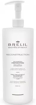 BRELIL PROFESSIONAL Шампунь подготовительный для волос / BIOTREATMENT RECONSTRUCTION 1000 мл