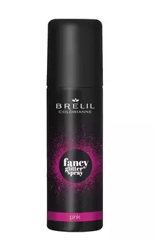 BRELIL PROFESSIONAL Спрей-блеск фантазийный для волос, розовый / Colorianne FANCY GLITTER SPRAY 75 мл