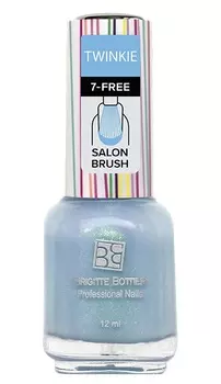 BRIGITTE BOTTIER 02 лак для ногтей, нежно-голубой перламутр / TWINKIE 12 мл
