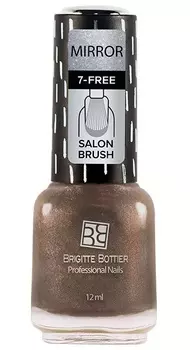 BRIGITTE BOTTIER 07 лак для ногтей зеркальный, кремово-розовый / MIRROR 12 мл