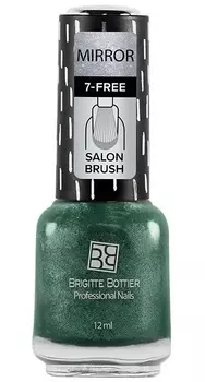 BRIGITTE BOTTIER 09 лак для ногтей зеркальный, изумрудный / MIRROR 12 мл