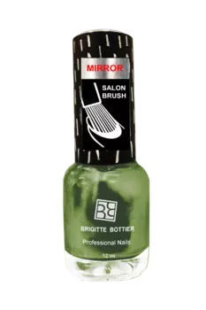 BRIGITTE BOTTIER 10 лак для ногтей зеркальный, темно-оливковый / MIRROR 12 мл