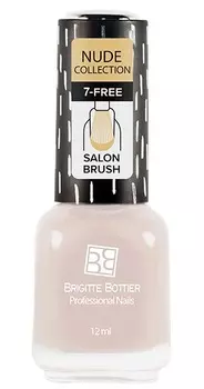 BRIGITTE BOTTIER 185 лак для ногтей, розово-бежевый / Nude Collection 12 мл