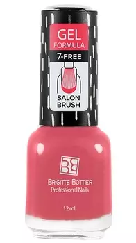BRIGITTE BOTTIER 33 лак для ногтей гелевый, ягодно-розовый / GEL FORMULA 12 мл
