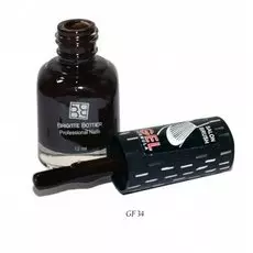 BRIGITTE BOTTIER 34 лак для ногтей гелевый, горький шоколад / GEL FORMULA 12 мл