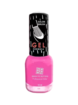 BRIGITTE BOTTIER 41 лак для ногтей гелевый, розовый фламинго / GEL FORMULA 12 мл