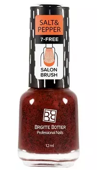 BRIGITTE BOTTIER 513 лак для ногтей, перец бордовый / Salt &amp; Pepper 12 мл