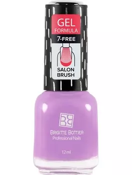 BRIGITTE BOTTIER 66 лак для ногтей гелевый, розовато-сиреневый / GEL FORMULA 12 мл