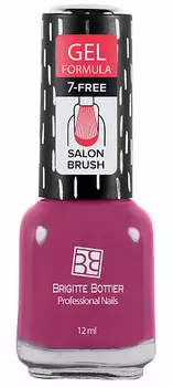 BRIGITTE BOTTIER 81 лак для ногтей гелевый, малиновый десерт / GEL FORMULA 12 мл