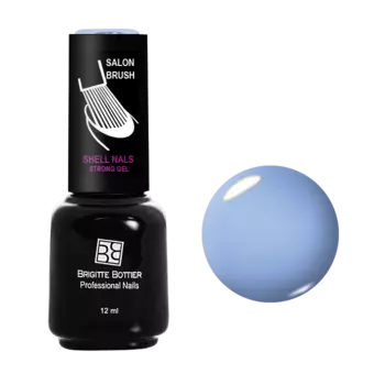 BRIGITTE BOTTIER 907 гель-лак для ногтей, голубая лазурь / Shell Nails 12 мл