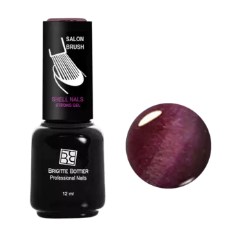 BRIGITTE BOTTIER 949 гель-лак магнитный для ногтей, коралловый кошачий глаз / Shell Nails 12 мл