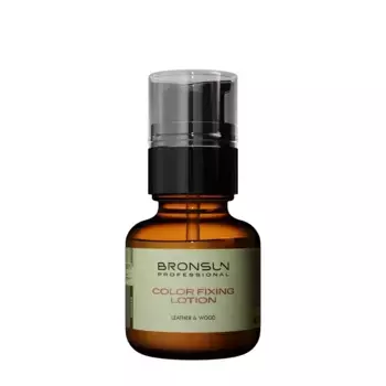 BRONSUN Лосьон-фиксатор цвета для бровей / LEATHER&WOOD BRONSUN 50 мл