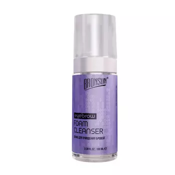 BRONSUN Пенка для очищения бровей 100 мл