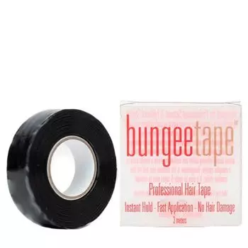 BUNGEETAPE Скотч для волос, черный / Bungeetape Black