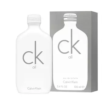CALVIN KLEIN Вода туалетная для мужчин и женщин Calvin Klein Ck All 100 мл