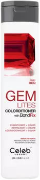 CELEB LUXURY Кондиционер тонирующий корректирующий цвет, рубин / Gem Lites Ruby Colorditioner 244 мл