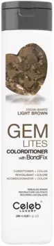 CELEB LUXURY Кондиционер тонирующий корректирующий цвет, шоколадный кварц / Gem Lites Cocoa Quartz Colorditioner 244 мл