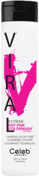 CELEB LUXURY Шампунь для яркости цвета, ярко-розовый / Viral Shampoo Extreme Hot Pink 244 мл