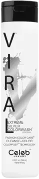 CELEB LUXURY Шампунь для яркости цвета, серебряный / Viral Shampoo Extreme Silver 244 мл
