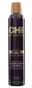 CHI Лак для волос эластичной фиксации Оптимальный результат / DEEP BRILLIANCE 284 г