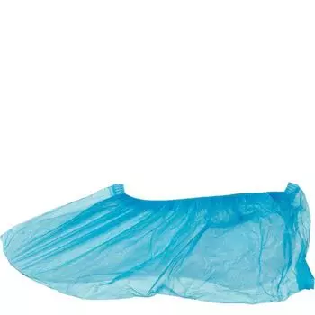 ЧИСТОВЬЕ Бахилы медицинские одноразовые полиэтиленовые, синие, 2,2 г 100 шт