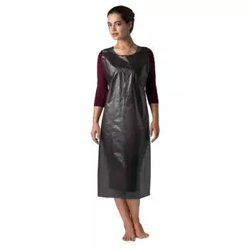 ЧИСТОВЬЕ Фартук полиэтилен 120х70 см черный 50 шт/уп