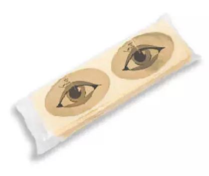 ЧИСТОВЬЕ Наклейки на глаза золото 100 пар