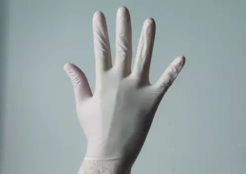 ЧИСТОВЬЕ Перчатки латексные L 100 шт