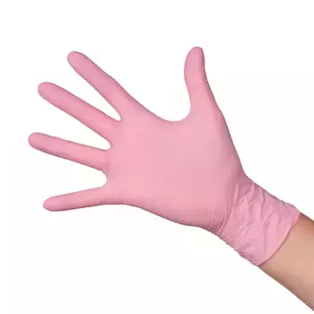 ЧИСТОВЬЕ Перчатки нитрил розовые XS / SunViv XN 316/ZN 316 100 шт
