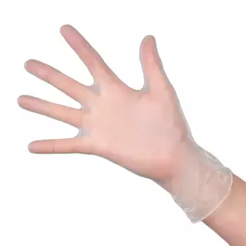 ЧИСТОВЬЕ Перчатки винил неопудренные M / SunViv ZV400 100 шт