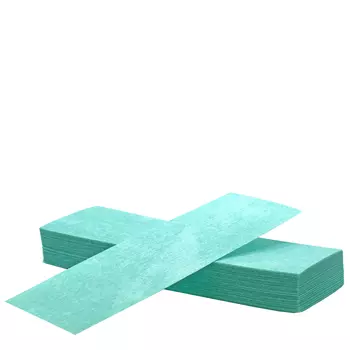 ЧИСТОВЬЕ Полоска для депиляции поливискоза бирюза 50 штук