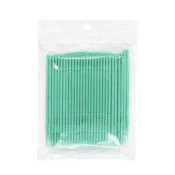 ЧИСТОВЬЕ Щеточка, микробрашинг для бровей и ресниц одноразовая 100 шт