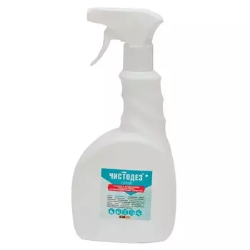 ЧИСТОВЬЕ Спрей дезинфицирующий для быстрой дезинфекции Чистодез 750 мл