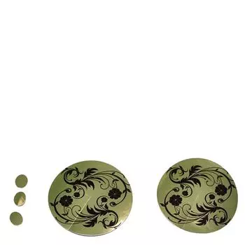 ЧИСТОВЬЕ Стикини для солярия с защитой для родинок золото 50 пар/уп