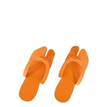 ЧИСТОВЬЕ Тапочки вьетнамки пенополиэтилен 5 мм оранжевый 25 пар/уп