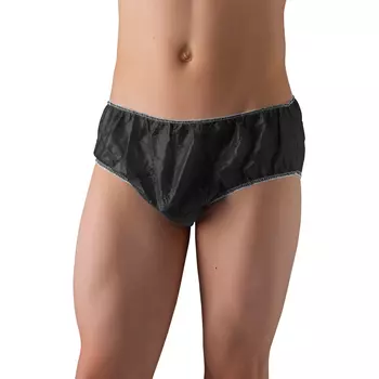 ЧИСТОВЬЕ Трусы мужские плавки спанбонд черный 50-52 10 штук