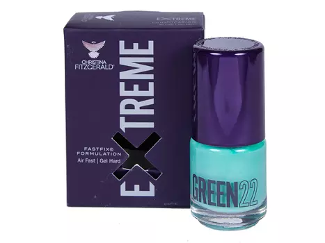 CHRISTINA FITZGERALD Лак для ногтей 22 / GREEN EXTREME 15 мл