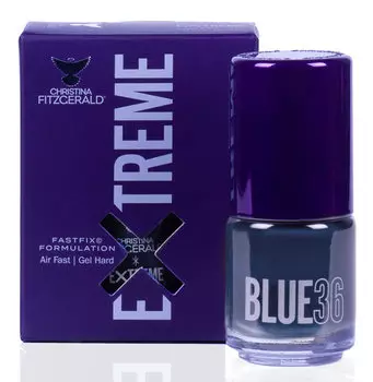 CHRISTINA FITZGERALD Лак для ногтей 36 / BLUE EXTREME 15 мл