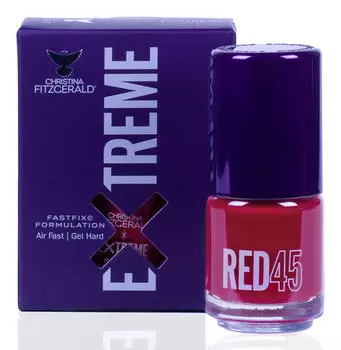 CHRISTINA FITZGERALD Лак для ногтей 45 / RED EXTREME 15 мл