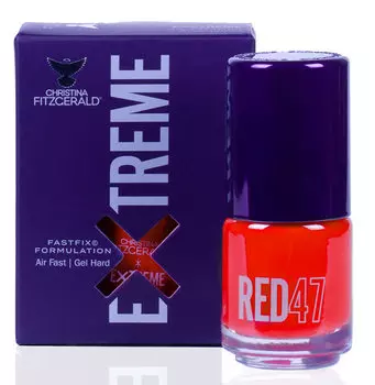 CHRISTINA FITZGERALD Лак для ногтей 47 / RED EXTREME 15 мл