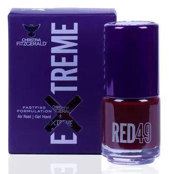 CHRISTINA FITZGERALD Лак для ногтей 49 / RED EXTREME 15 мл