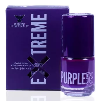 CHRISTINA FITZGERALD Лак для ногтей 53 / PURPLE EXTREME 15 мл