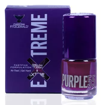 CHRISTINA FITZGERALD Лак для ногтей 55 / PURPLE EXTREME 15 мл