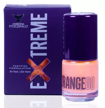 CHRISTINA FITZGERALD Лак для ногтей 60 / ORANGE EXTREME 15 мл