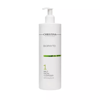 CHRISTINA Гель мягкий очищающий (шаг 1) / Mild Facial Cleanser Bio Phyto 500 мл