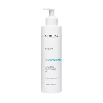 CHRISTINA Гель очищающий для чувствительной кожи / Azulene Cleansing Gel for delicate &amp; reddish ski Fresh 300 мл