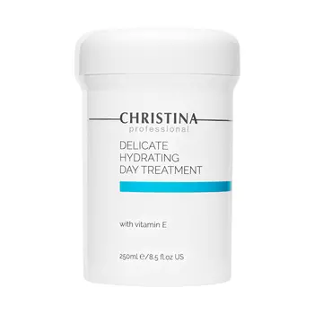 CHRISTINA Крем деликатный увлажняющий лечебный дневной с витамином Е / Delicate Hydrating Day Treatment 250 мл