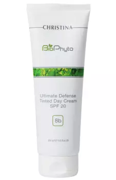 CHRISTINA Крем дневной с тоном Абсолютная защита SPF20 (шаг 8b) / Bio Phyto Ultimate Defense Tinted Day Cream 250 мл