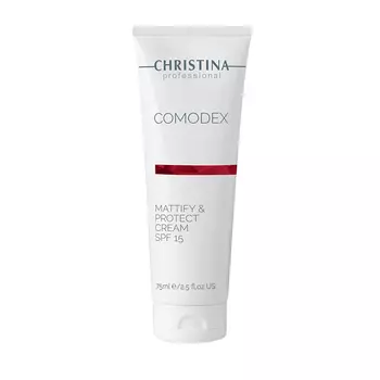 CHRISTINA Крем матирующий защитный SPF 15 / Mattify & Protect Cream Comodex 75 мл